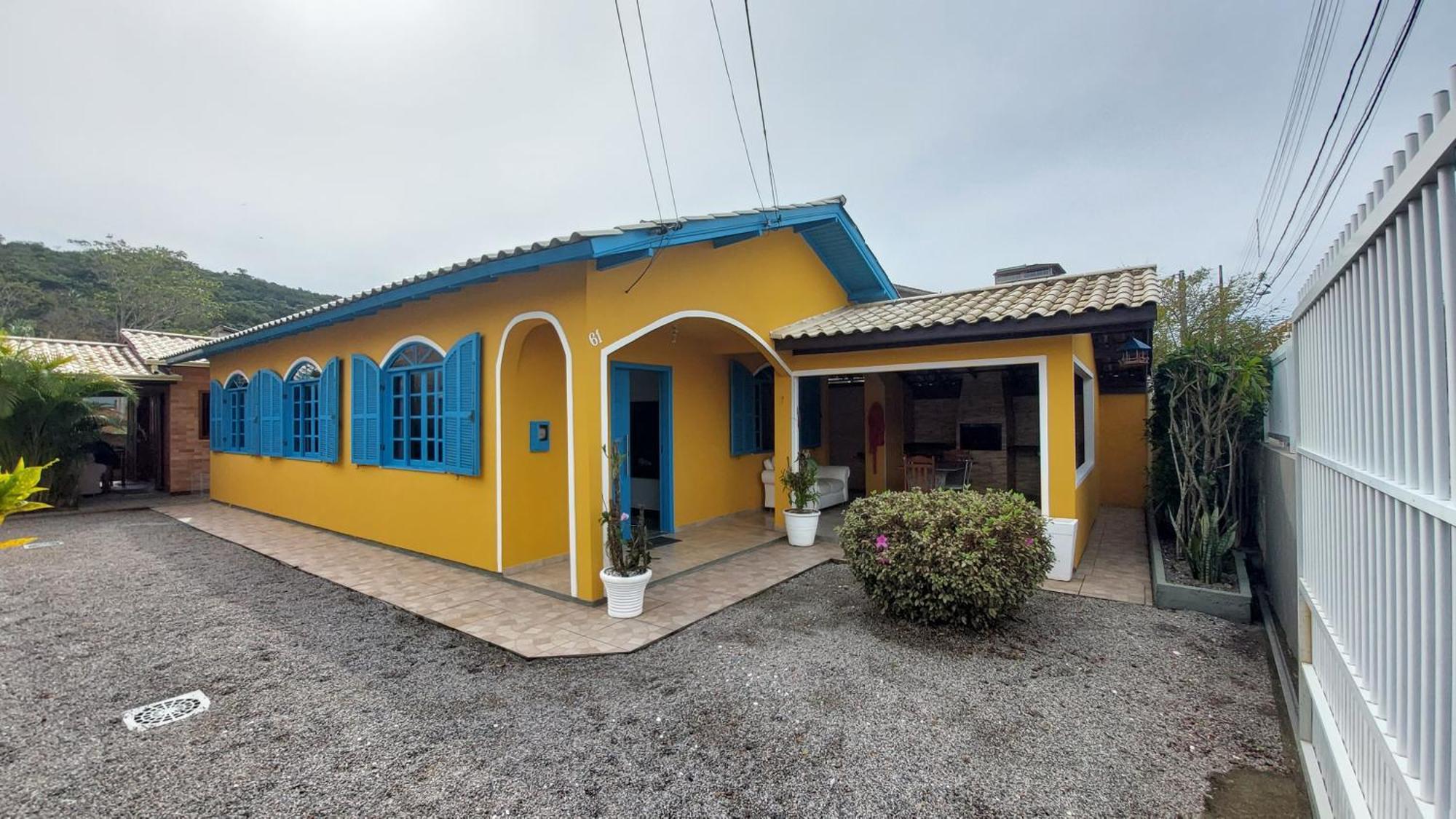 Casa 300M Da Praia Com Lindo Jardim! Florianópolis Exterior foto